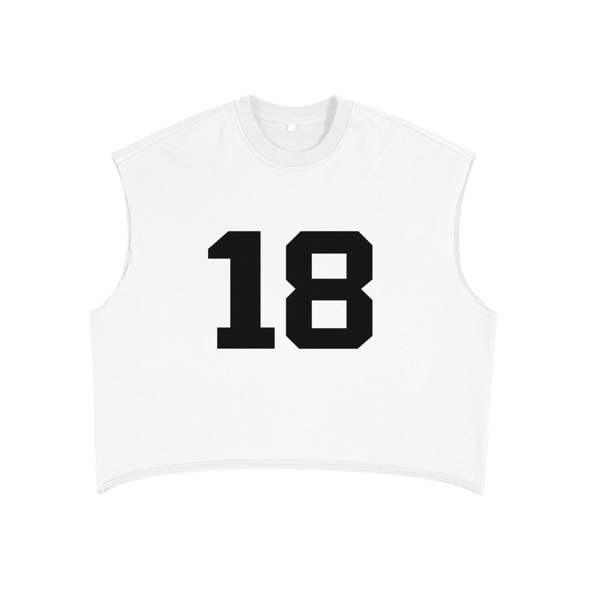 French Terry Boxy Tank Top